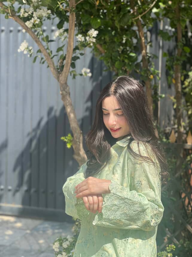 Mint Breeze Embroidered Lawn Co-Ord Set