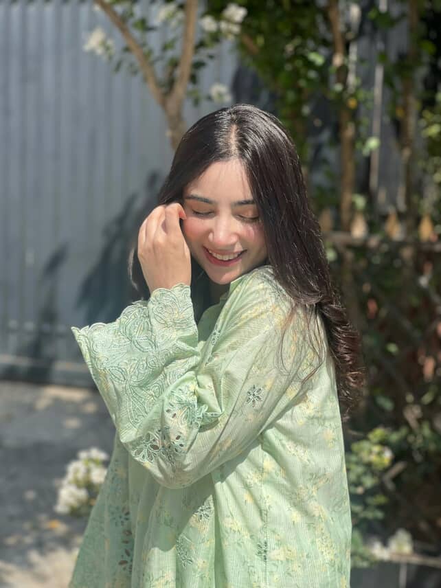 Mint Breeze Embroidered Lawn Co-Ord Set