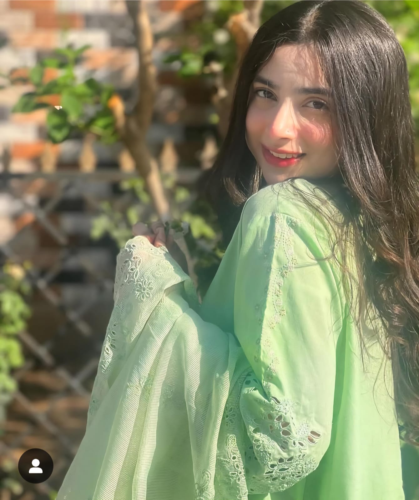 Mint Blossom Embroidered Lawn Suit