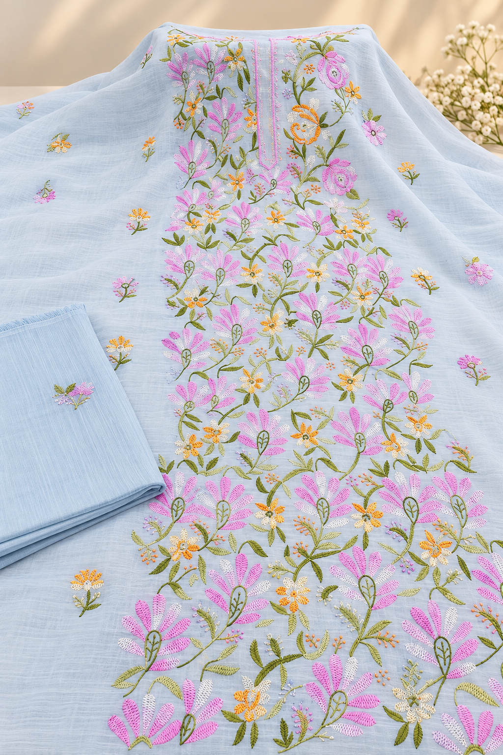 Pastel Garden Bloom