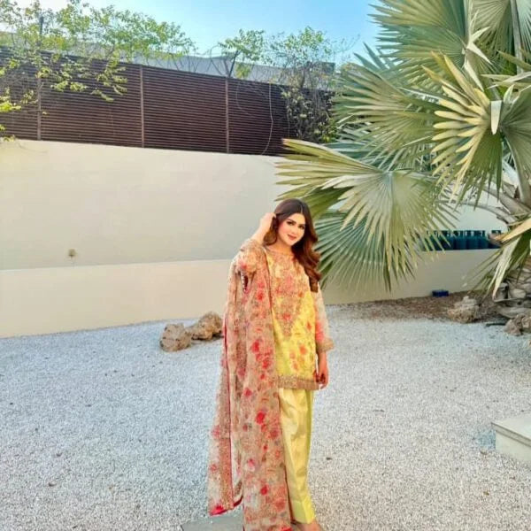 3 Peace Dress (Yellow)