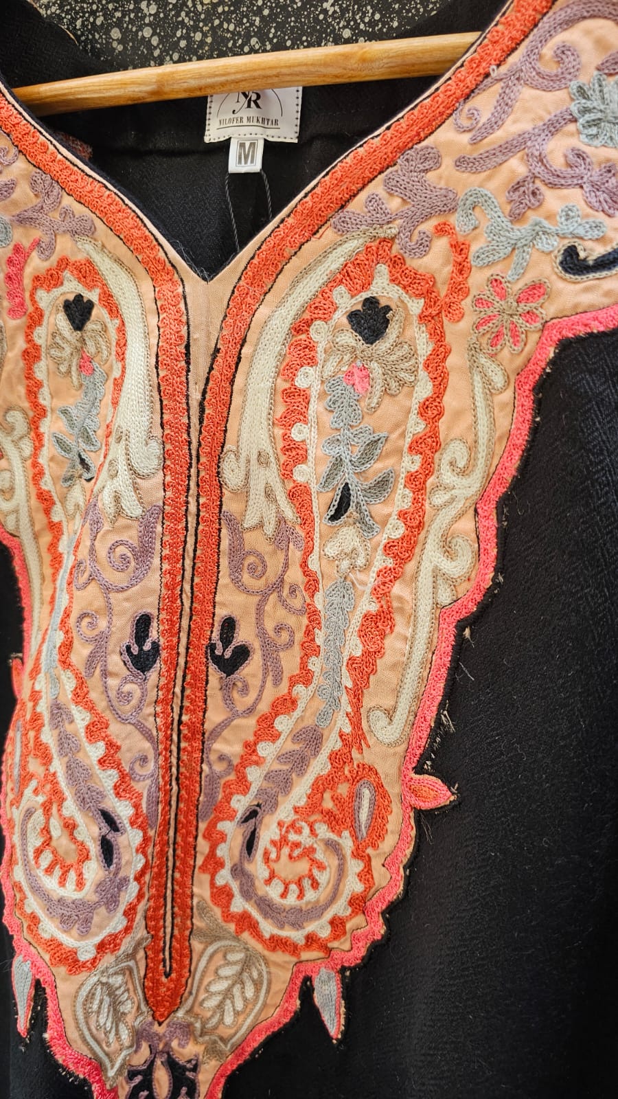 Black Pashmina Grace 🧡