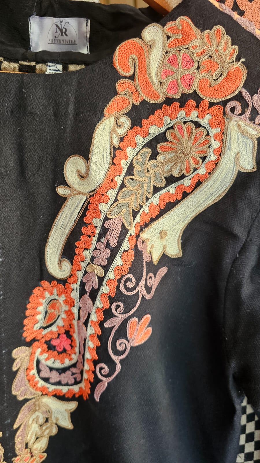 Black Pashmina Grace 🧡