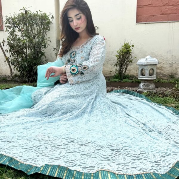 3 Peace Dress (Sky Blue)