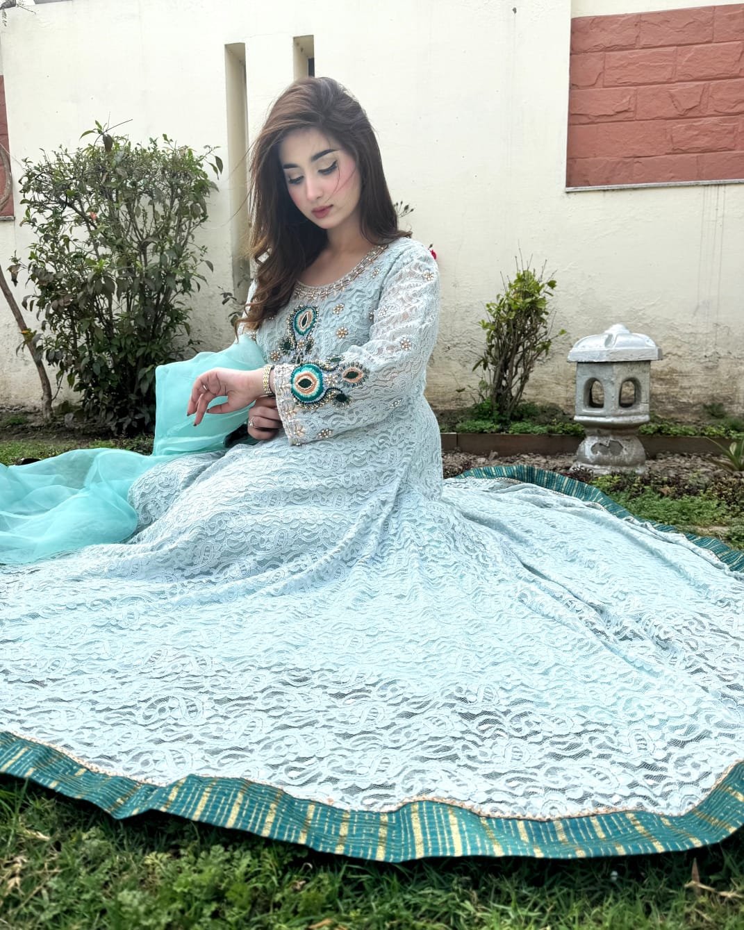 3 Peace Dress (Sky Blue)