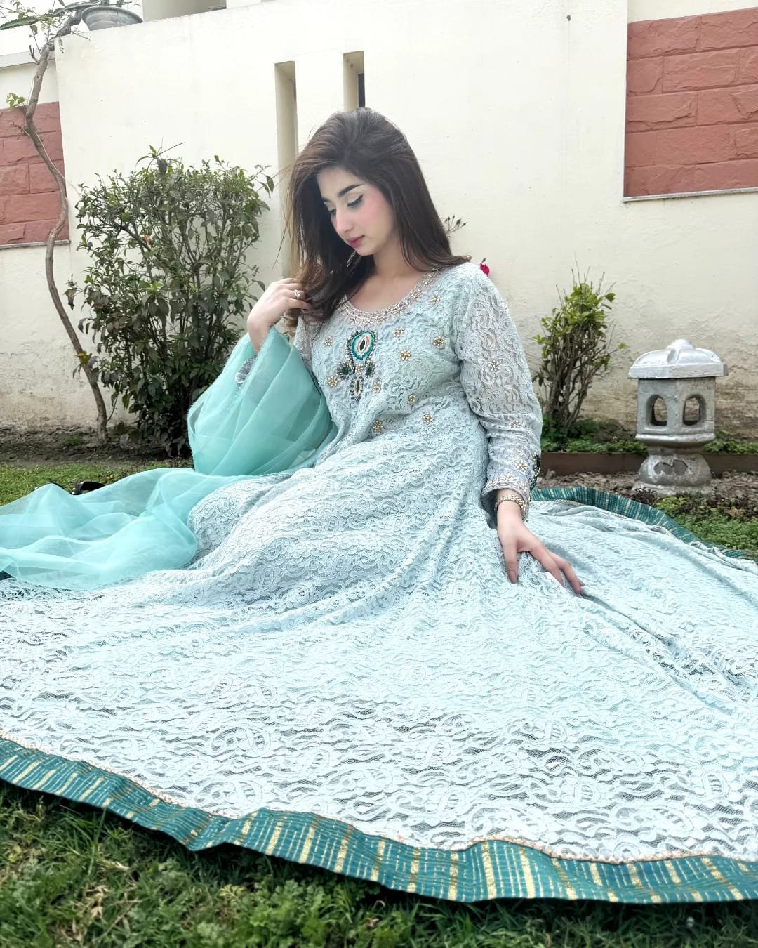 Second image of 3 Peace Dress (Sky Blue)