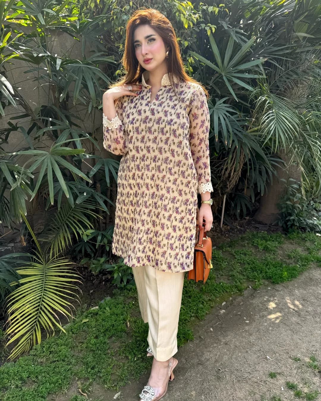 Second image of 2 Peace Dress (Brown)