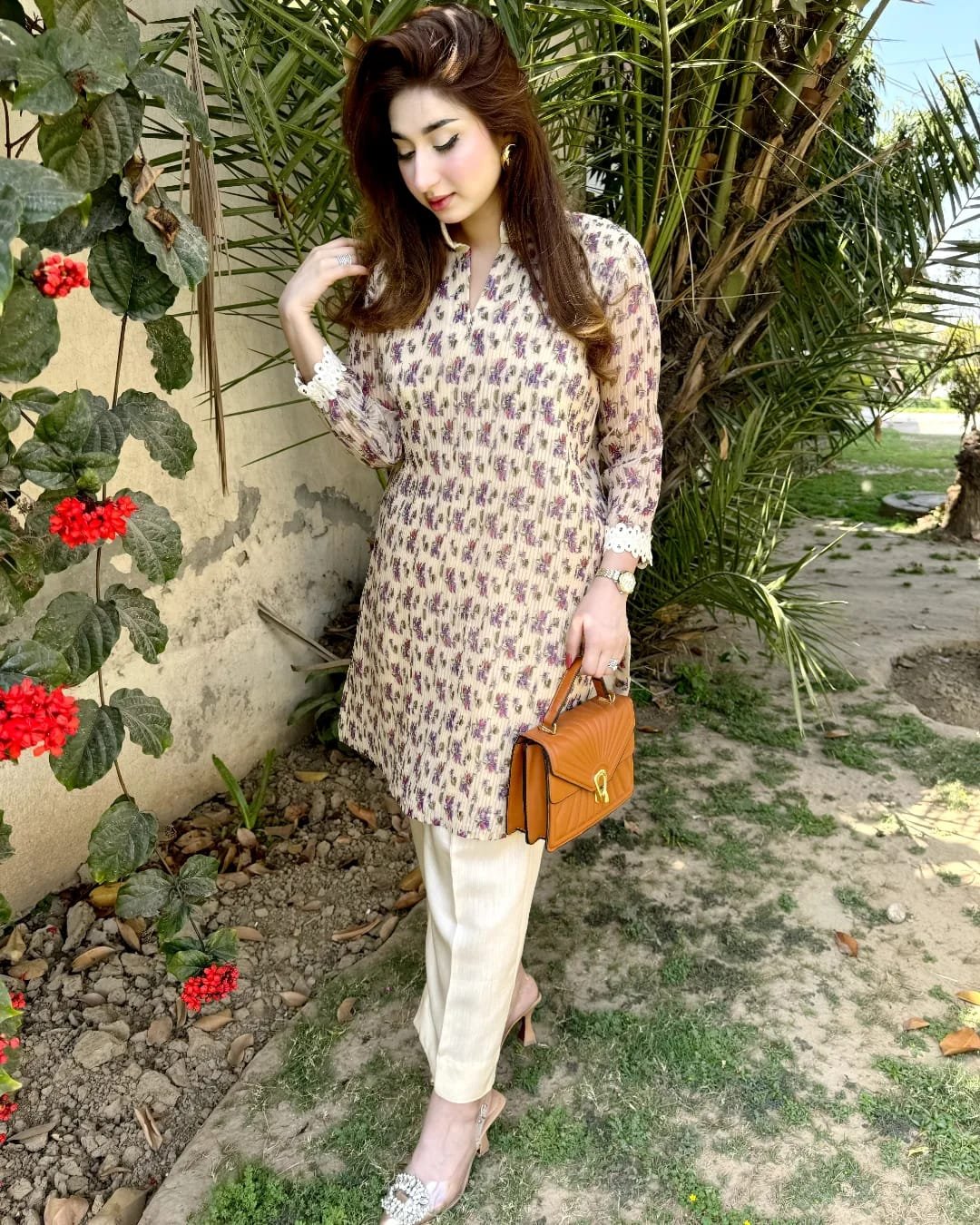 2 Peace Dress (Brown)
