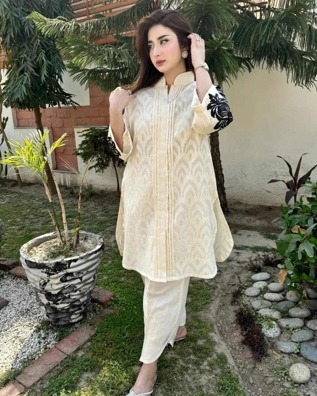 2 Peace Dress (cream)
