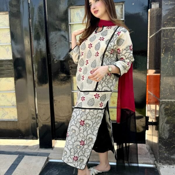 3 Peace Dress (Grey)