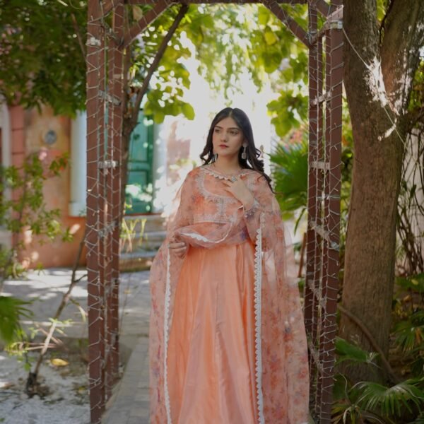 3 Peace Dress (Pink White)