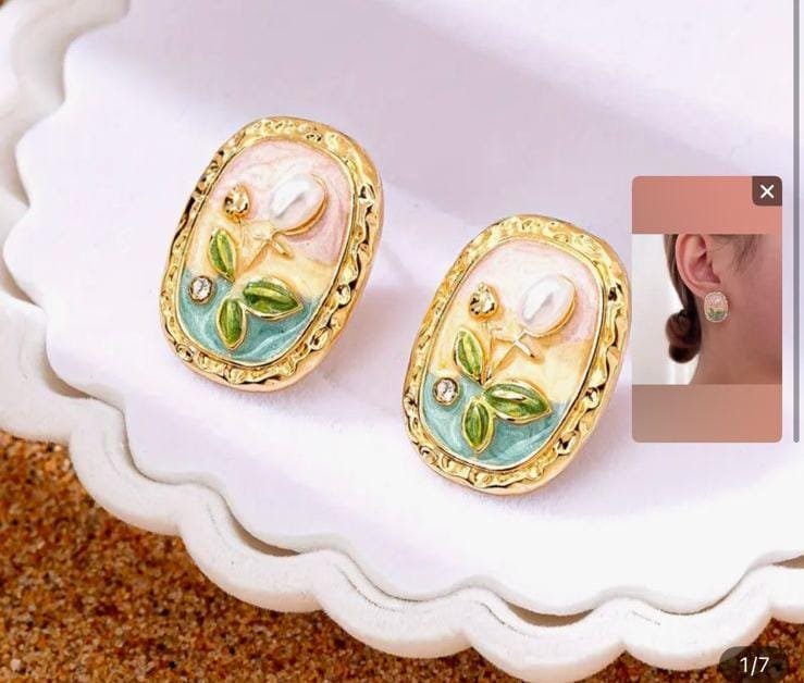 Floral Earrings